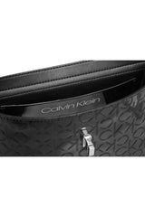 Calvin Klein Re-Lock Em Covn Kadın Omuz Çantası Black