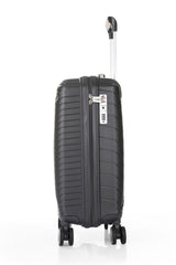 ÇÇS Diagonol Çizgili 75 cm Büyük Boy Valiz Antrasit