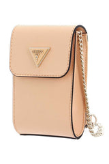 Guess Noelle Flap Çapraz Askılı Kadın Çantası Apricot Cream