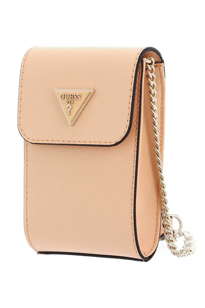 Guess Noelle Flap Çapraz Askılı Kadın Çantası Apricot Cream