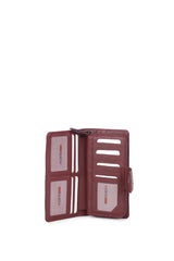 Grande 3 Blok Kadın El Portföyü Bordo