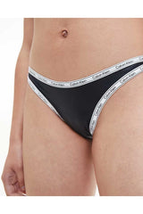 Calvin Klein High Leg Cheeky Bikini Altı Pvh Black