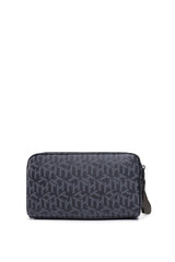 Tommy Hilfiger Coated Canvas Erkek Aksesuar Çantası Black