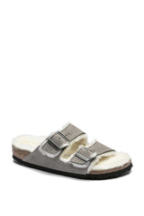 Birkenstock Arizone Fell Erkek Terlik Stone Coin