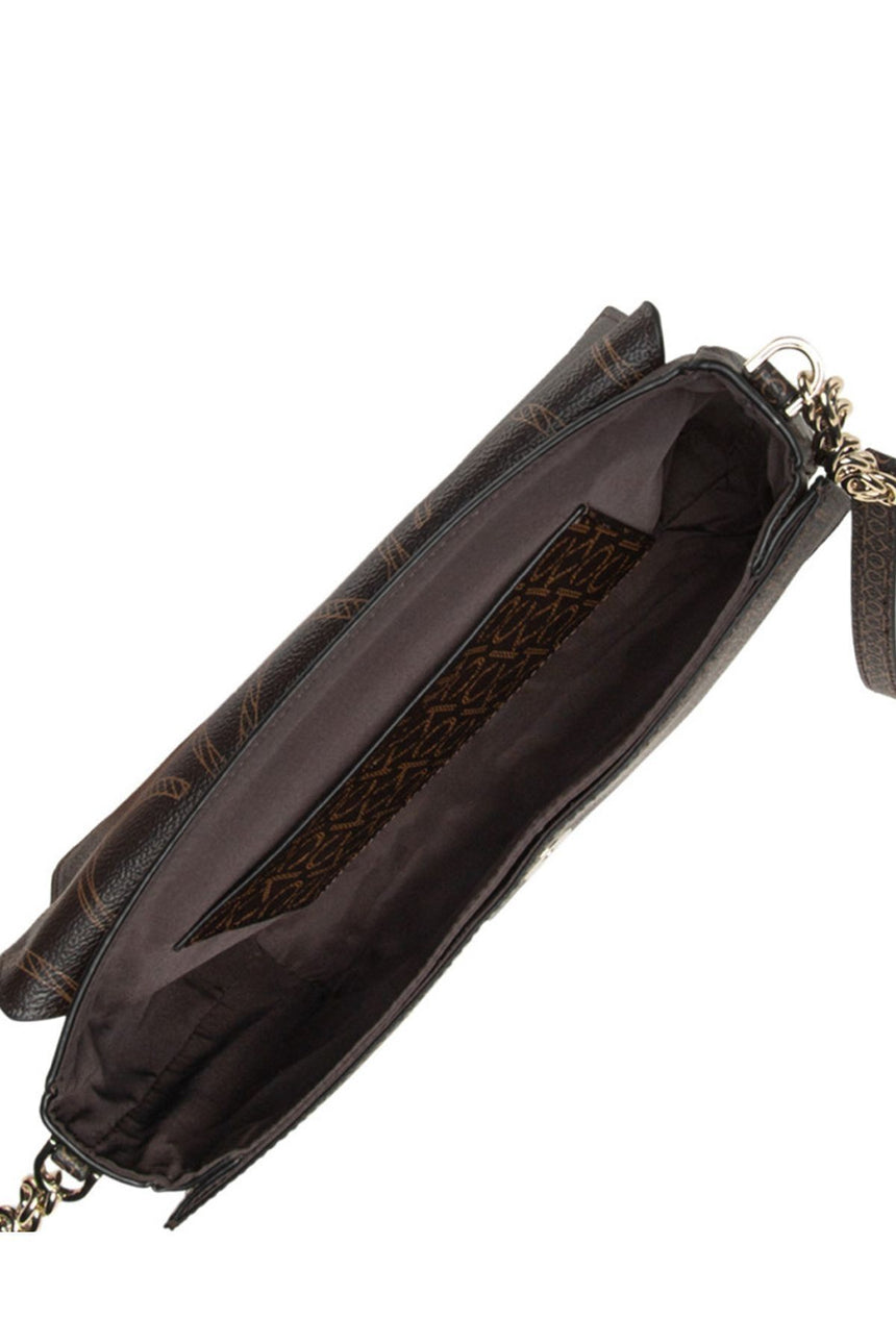 Calvin Klein Mono Scale Çapraz Askılı Kadın Çantası Brown Mono