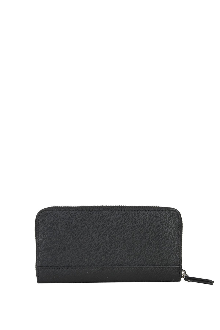 Calvin Klein Mel Large Zip Around Kadın Cüzdanı Black