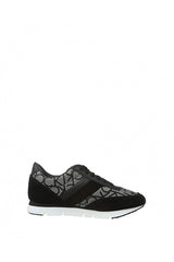 Calvin Klein Tea Metallic Jacquard Kadın Sneakers Siver - Black