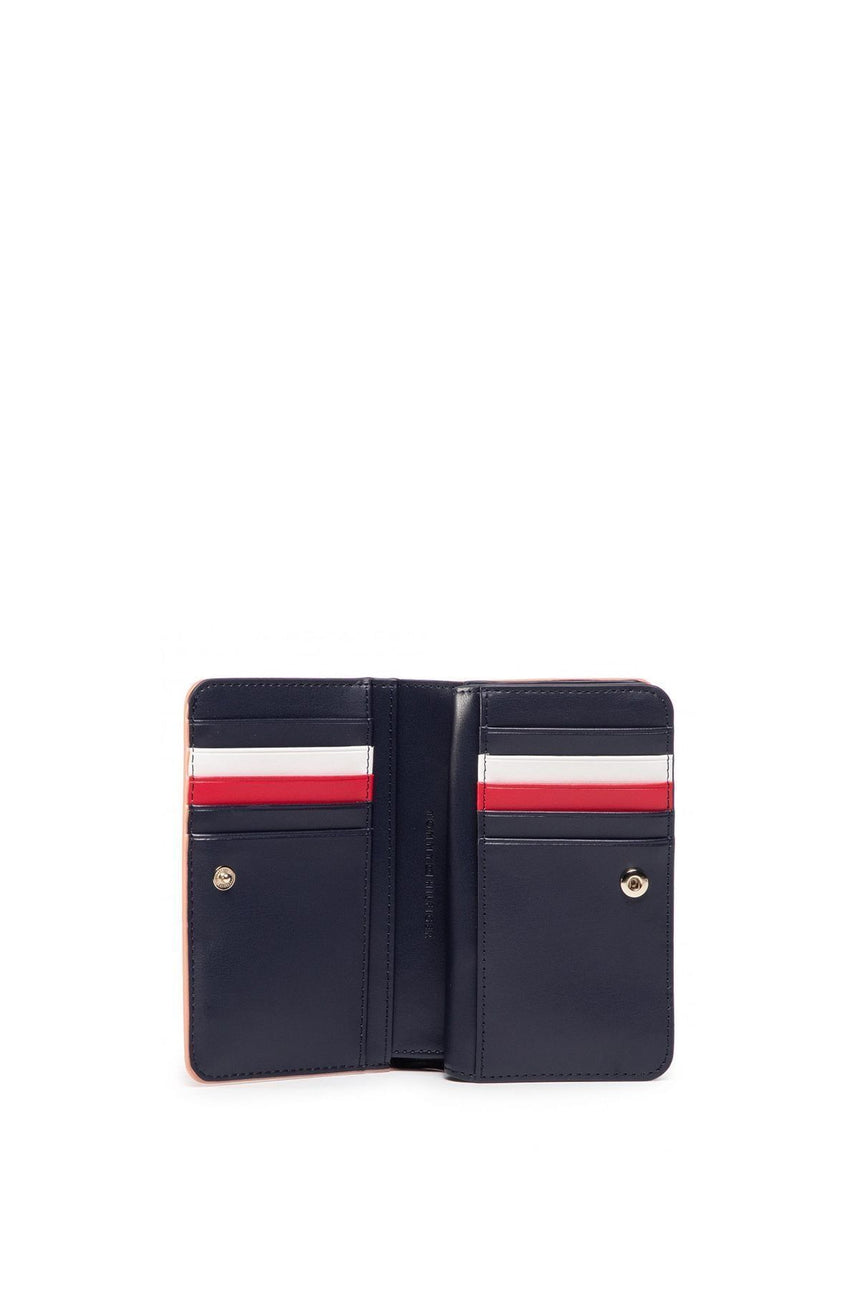 Tommy Hilfiger Iconic Tommy Med Half Za Mono Kadın Cüzdanı Cape Coral