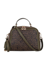 Benetton Klasik Small Çapraz Askılı Kadın Çantası Kahve- Haki