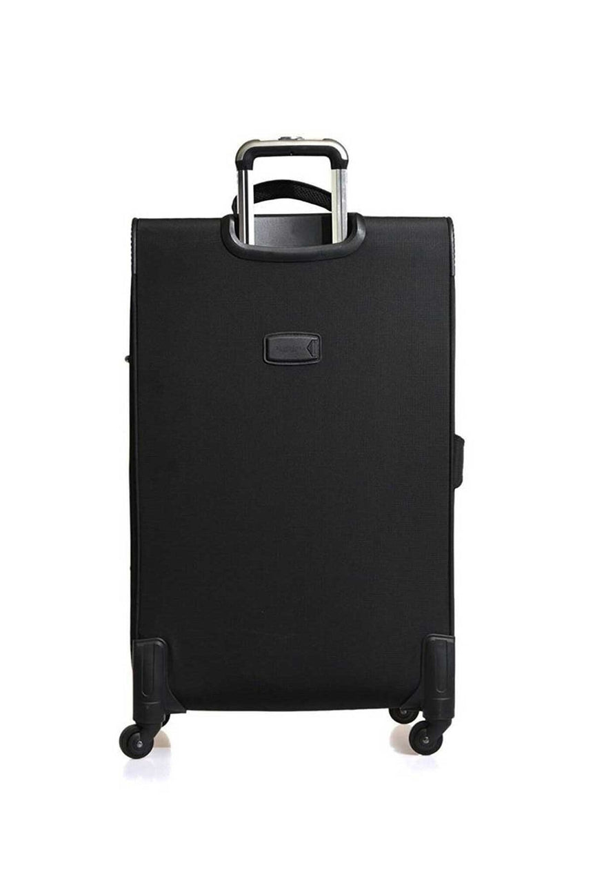 Us Polo Assn Orta Boy Kumaş Valiz Siyah