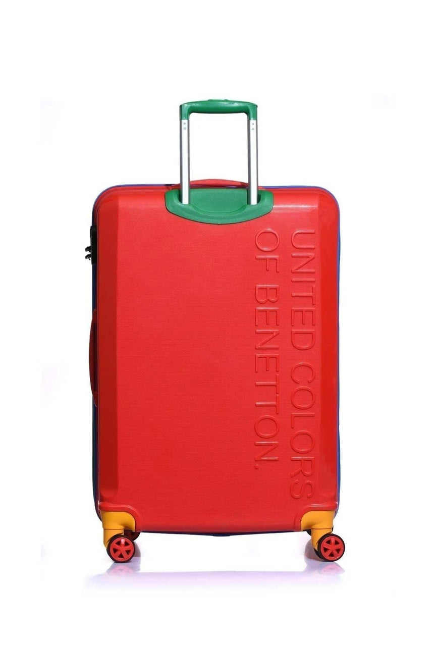 Benetton Büyük Boy 70 Cm Valiz Kırmızı