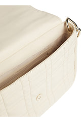 Calvin Klein Kapitone Dikişli Zincir Askılı Kadın Çapraz Omuz Çantası Sand