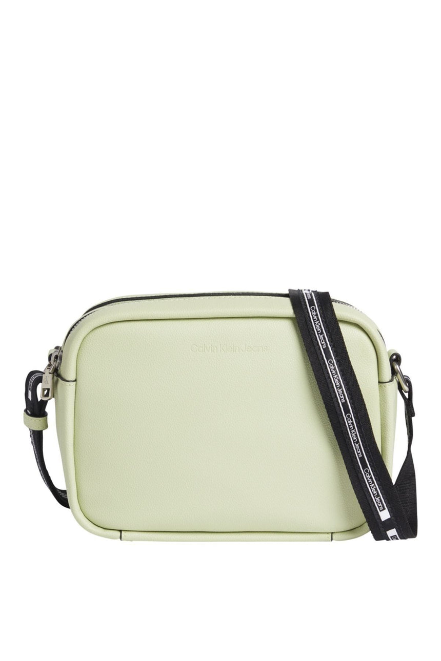 Calvin Klein Ultralight Double Zip Camera Bag Kadın Çapraz Çanta Jaded Green