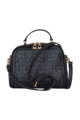 Benetton Klasik Small Çapraz Askılı Kadın Çantası Siyah