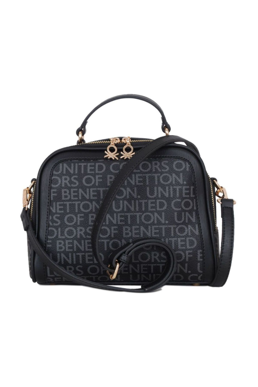 Benetton Klasik Small Çapraz Askılı Kadın Çantası Siyah