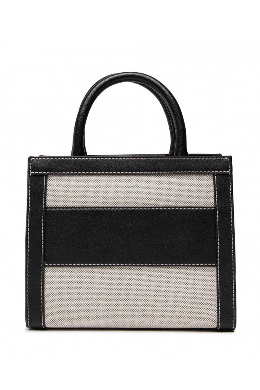 Guess Salford Tote Kadın El Çantası Natural - Black
