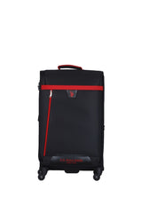 U.s Polo Assn. İki Ön Bölmeli Büyük Boy Valiz Siyah