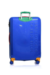 Benetton Büyük Boy 70 Cm Valiz Mavi