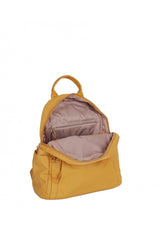Benetton Çok Bölmeli Kadın Sırt Çantası Hardal