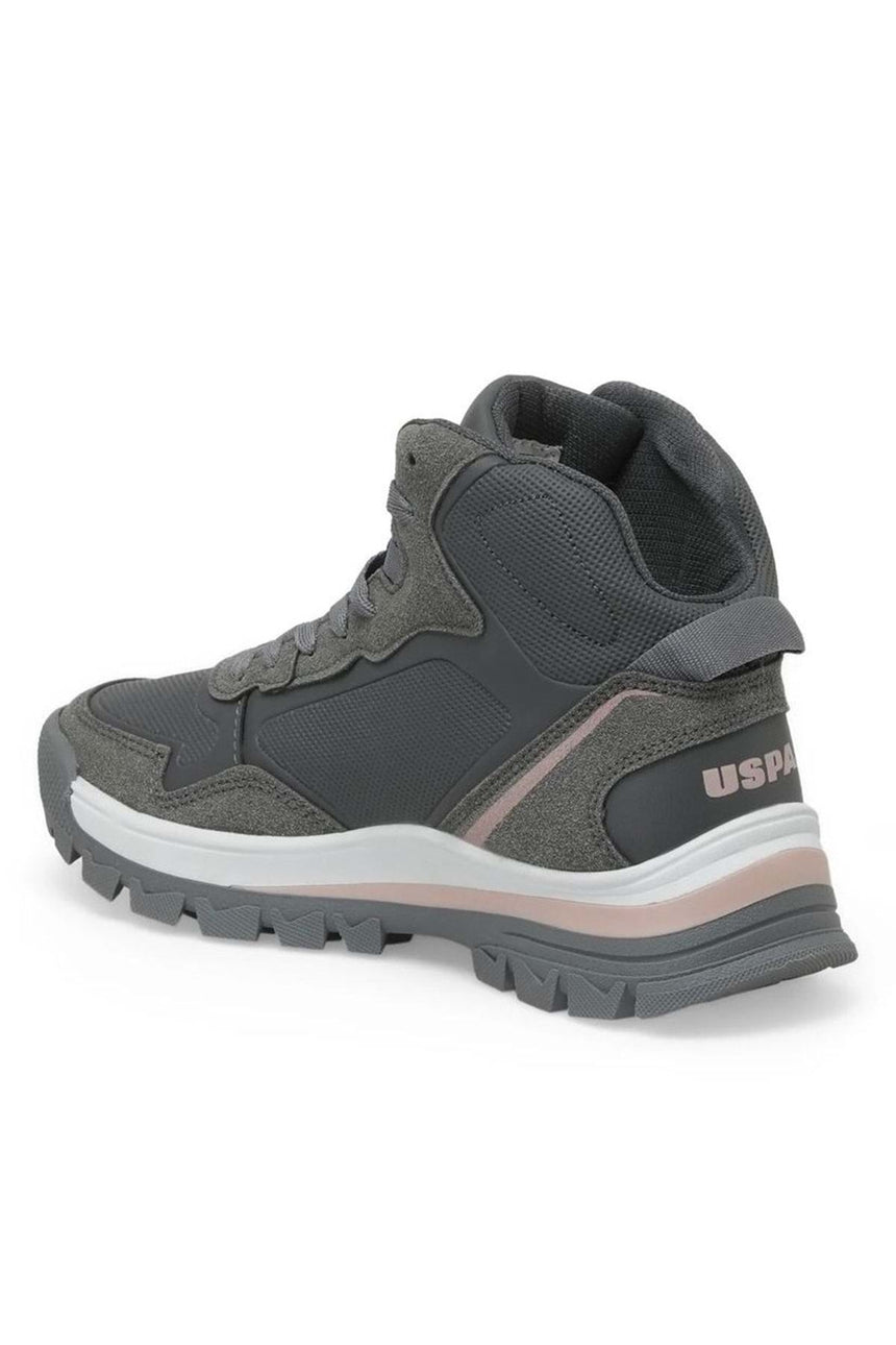 Us Polo Assn 2W Sagan Hi Wmn 2Pr Kadın Ayakkabı Gri