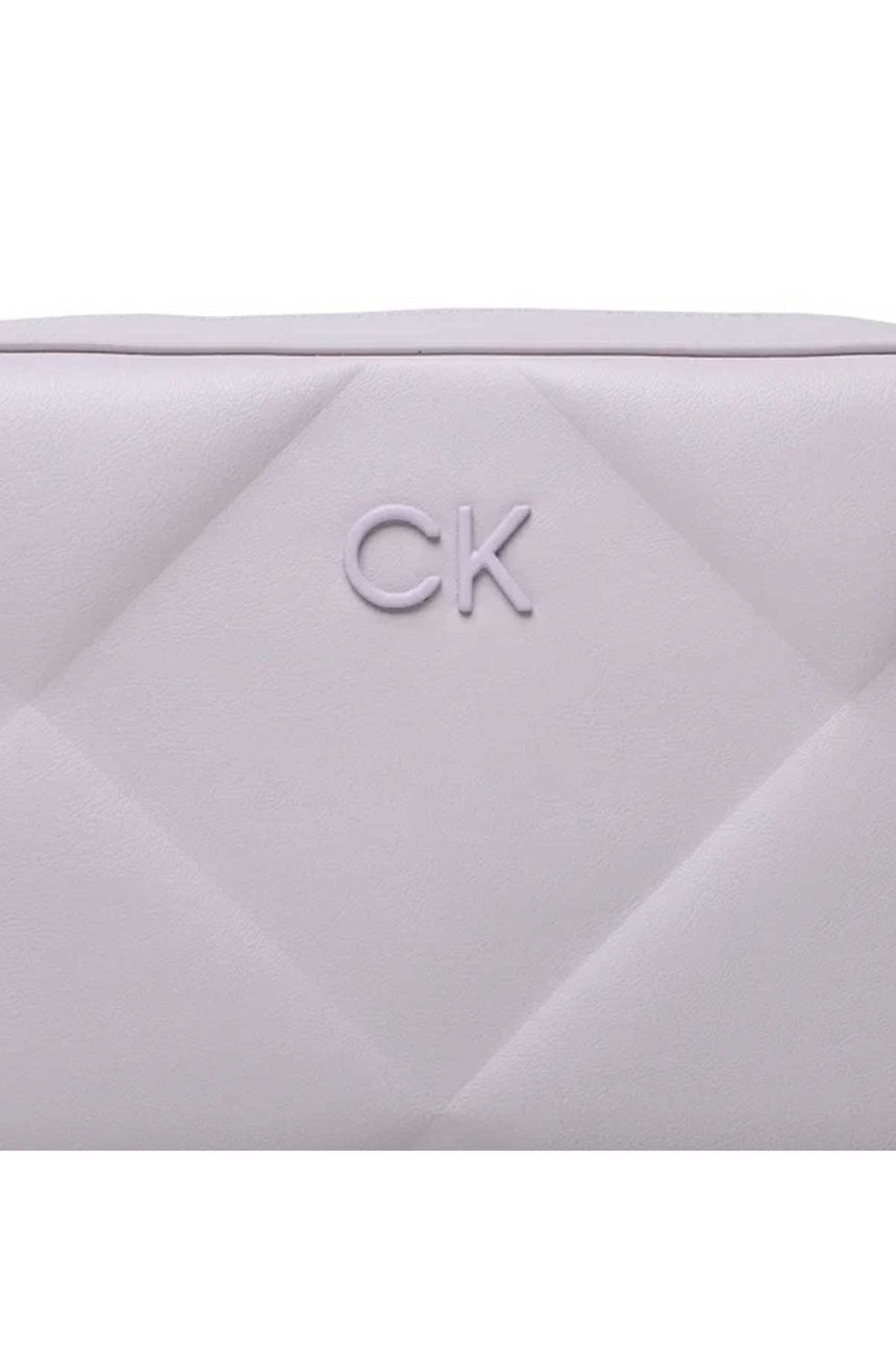 Calvin Klein Re-Lock Quılt Çapraz Askılı Kadın Çantası Purple