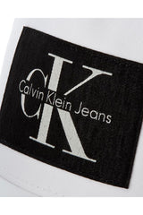 Calvin Klein Re-Issue Perf Baseball Cap Kadın Şapka Power White