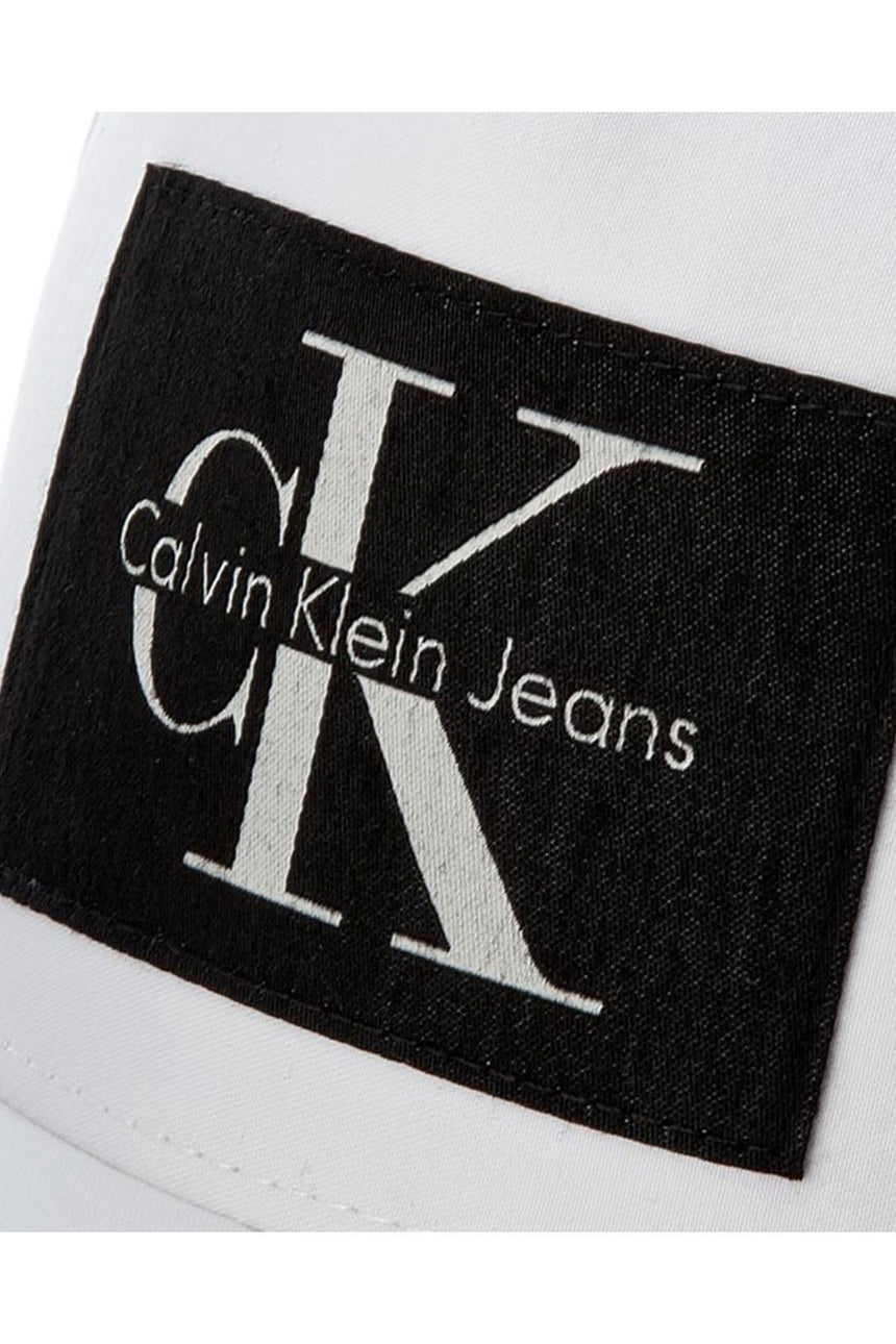 Calvin Klein Re-Issue Perf Baseball Cap Kadın Şapka Power White