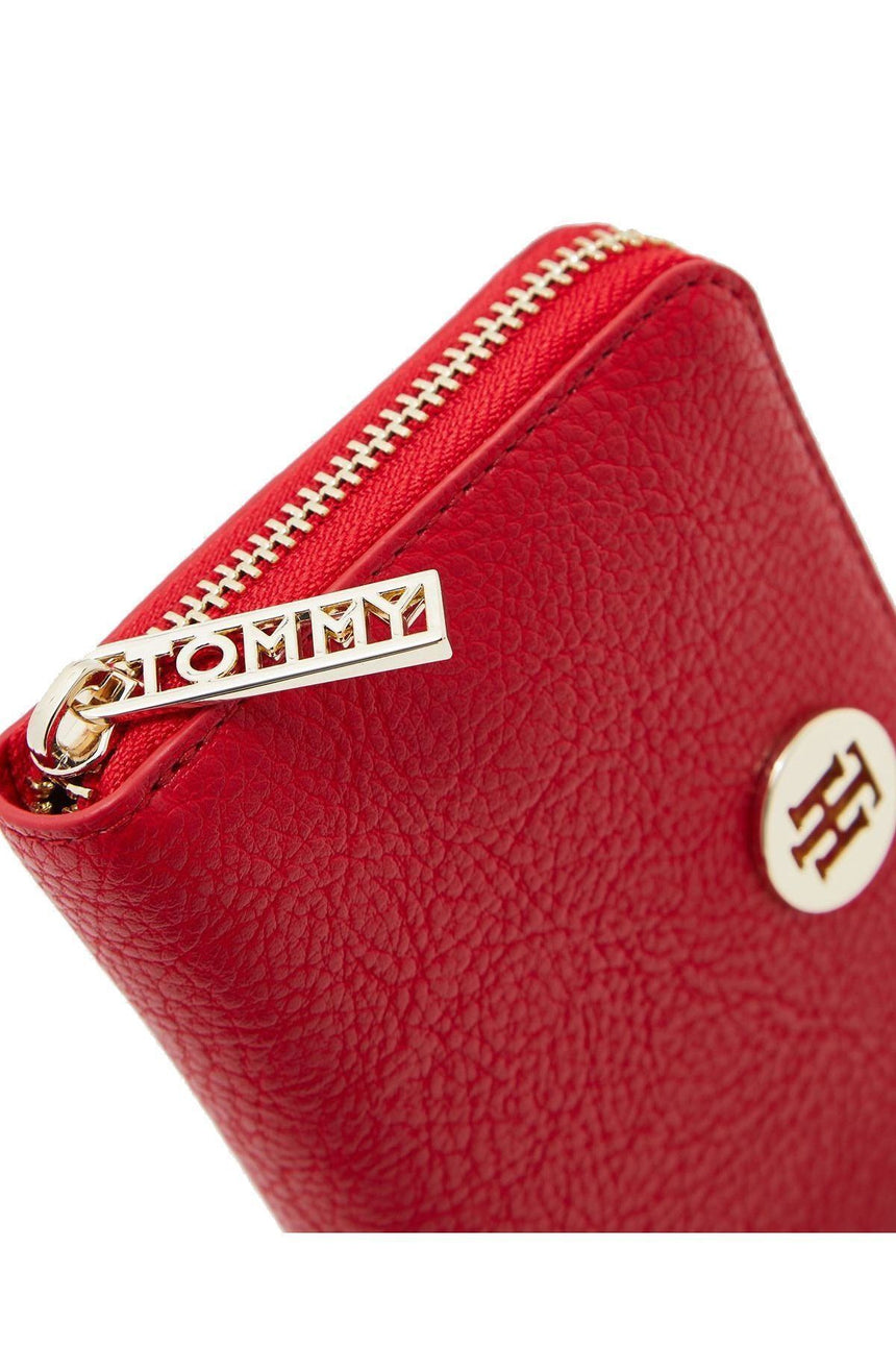 Tommy Hilfiger Th Core Med Za Kadın Cüzdanı Barbados Cherry