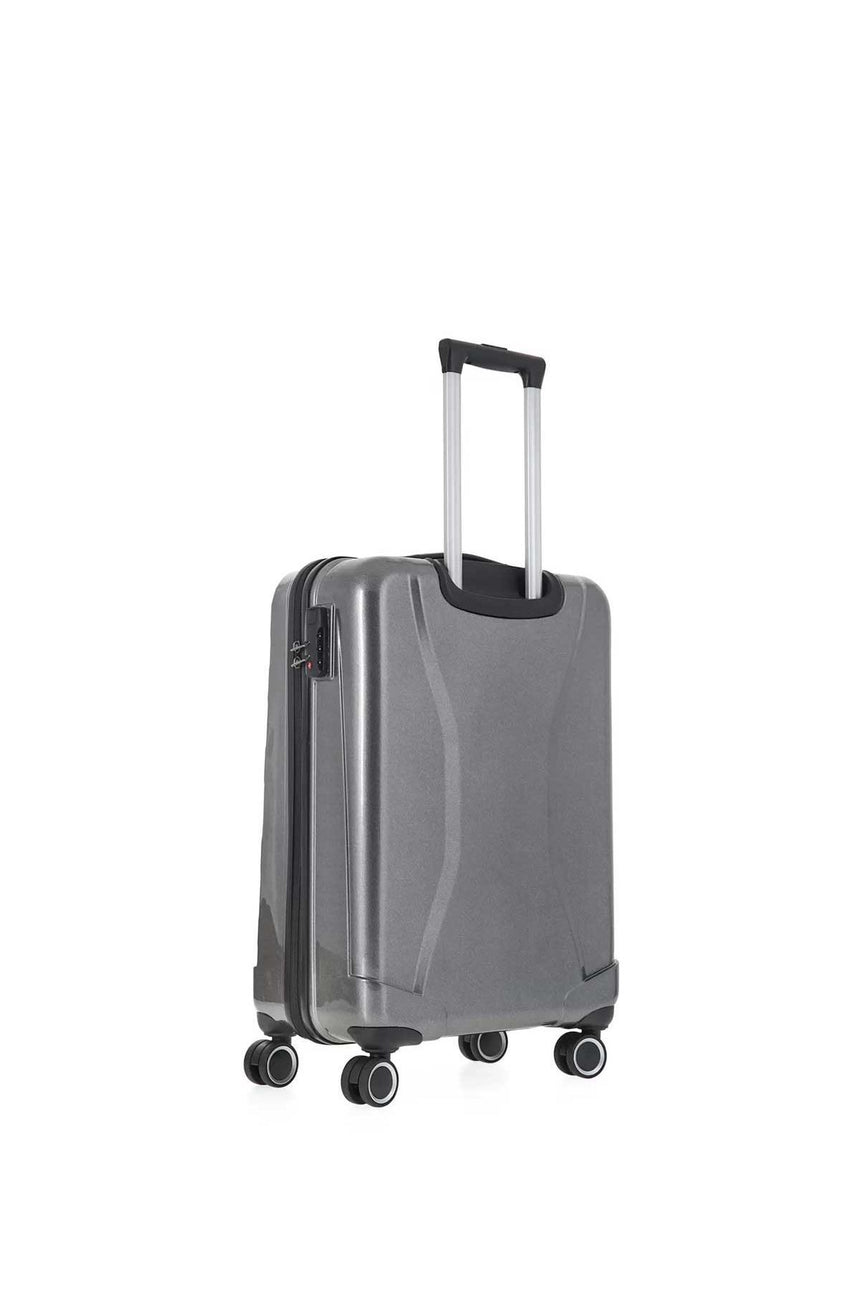 ÇÇS Trolley 55 Cm Valiz Gümüş