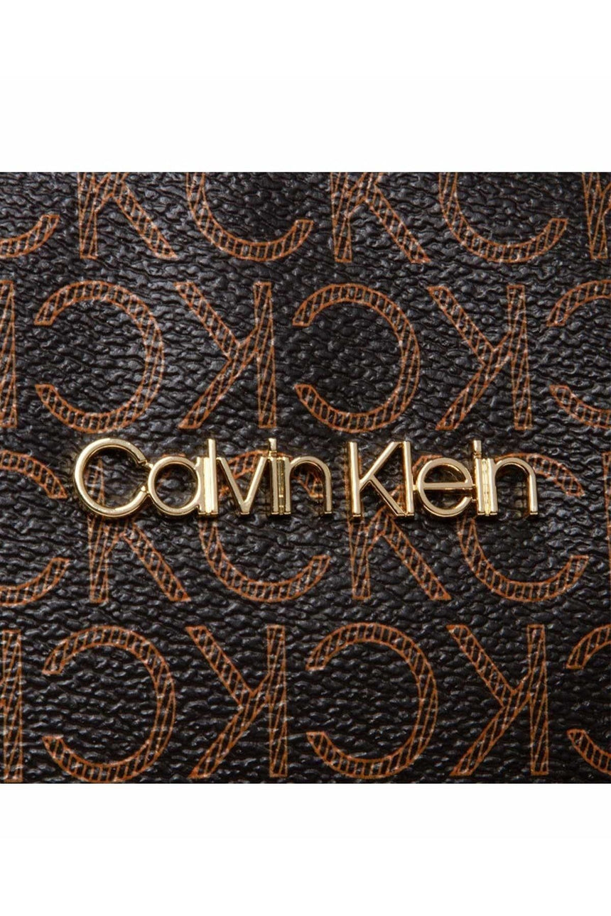 Calvin Klein Ck Must Shopper Md Mono Kadın Omuz Çantası Brown Mono
