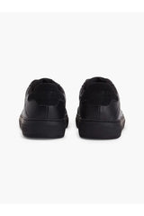 Calvin Klein Cupsole Laceup Casual Warm Erkek Black Mono