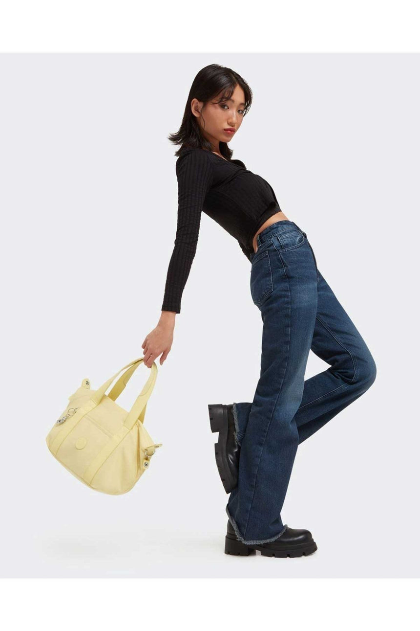 Kipling Art Mini S Kadın Çapraz Askılı Çanta Soft Yellow