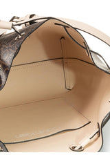 Calvin Klein Mono Drawstring Md Kadın Kol Çantası Brown Mono