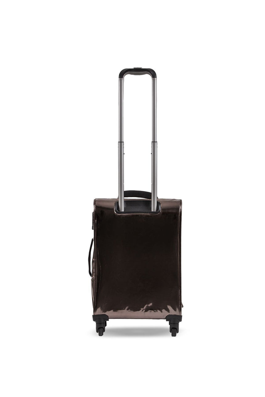 It Luggage Shimmer Metallic Gun