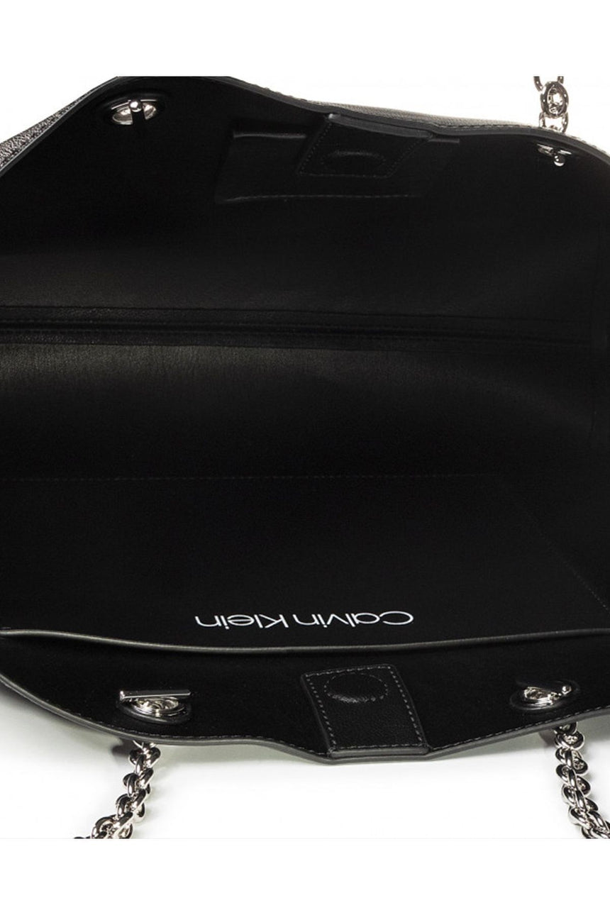 Calvin Klein Re-Lock Shopper Kadın Omuz Çantası Black