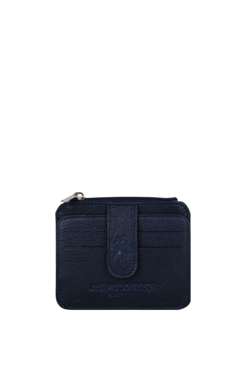 U.s Polo Assn. Fermuarlı Kartlık Lacivert