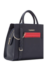 Tommy Hilfiger Item Statement Kadın El Çantası Navy Blue