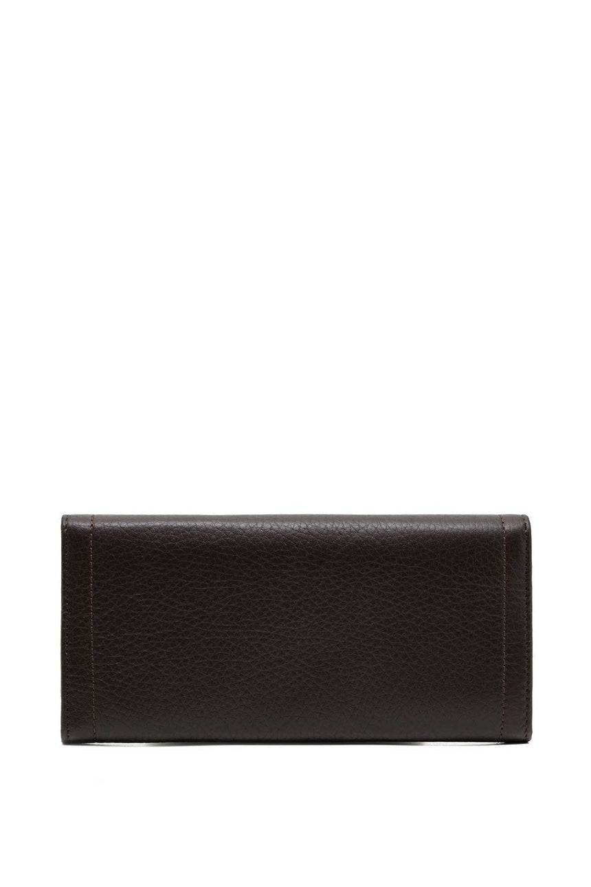 Isola Selly Kadın Hakiki Deri Cüzdan Kahve