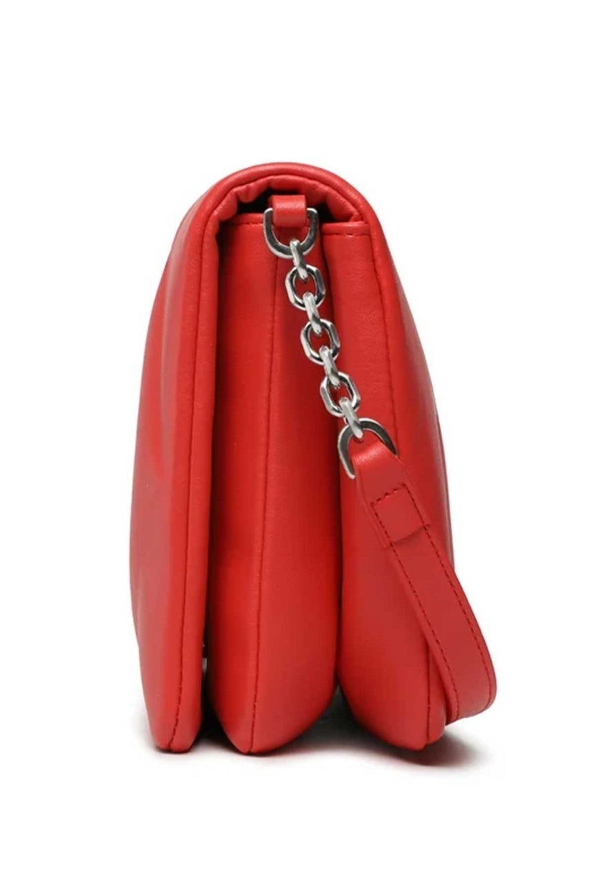 Calvin Klein Re-Lock Ouılt Kadın Omuz Çantası Red
