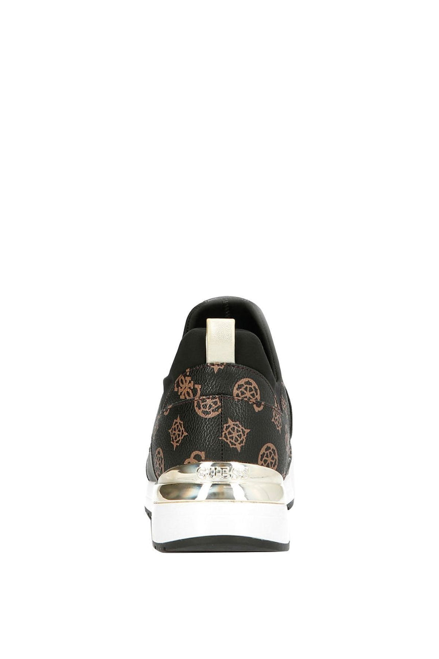 Guess Maygin/Active Lady/Leather Like Kadın Sneakers Black Multi