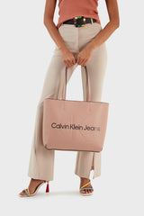 Calvin Klein Shopper 29 Kadın Omuz Çantası Dark Blush