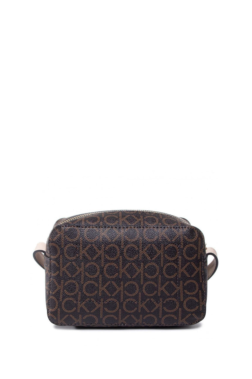 Calvin Klein Mono Camerabag Çapraz Askılı Kadın Çantası Brown Mono