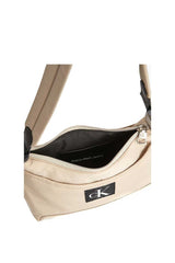 Calvin Klein City Nylon Shoulder Bag Kadın Omuz Çantası Eggshell