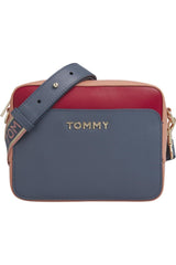 Tommy Hilfiger Iconic Tommy Camera Bag Cb Çapraz Askılı Kadın Çantası Charcoal Blue