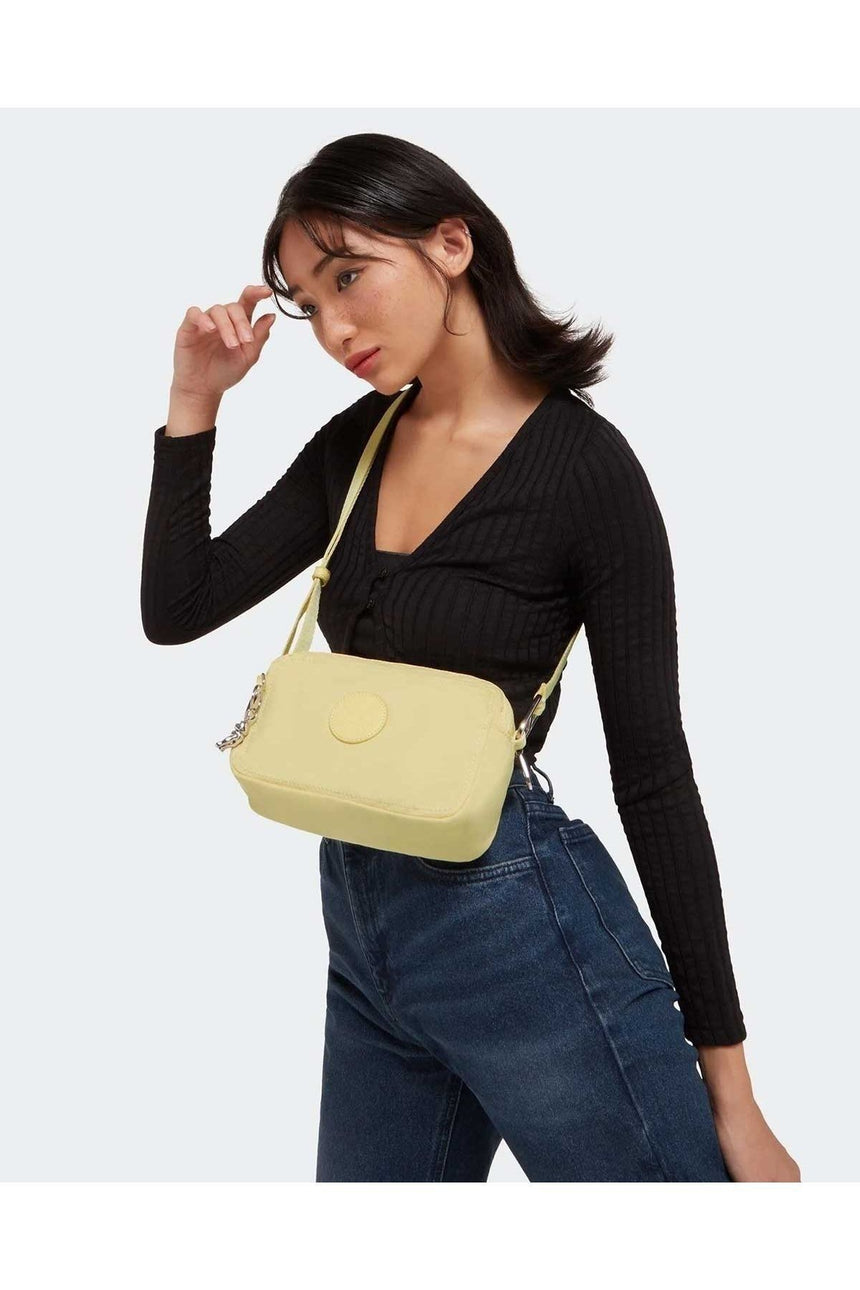 Kipling Milda Paka Kadın Omuz Çantası Soft Yellow