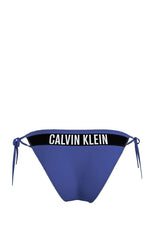 Calvin Klein Arkasında Calvin Klein logolu İp Bağcıklı Kadın Bikini Altı