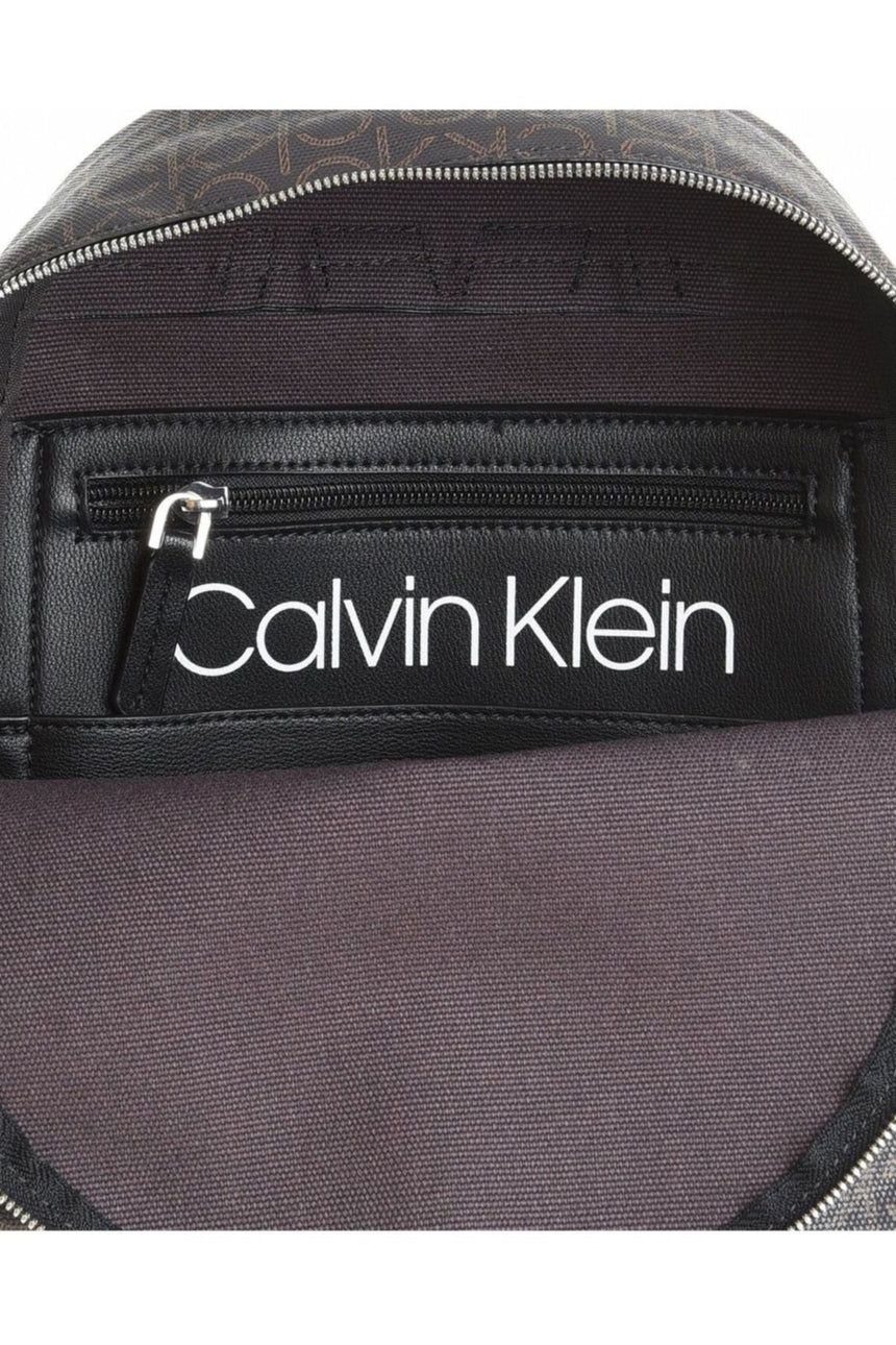 Calvin Klein Monogram SML Kadın Sırt Çantası Brown Mono