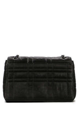 Calvin Klein Re-Lock Ew Conv Xbody Velvet Çapraz Askılı Kadın Çantası CK Black