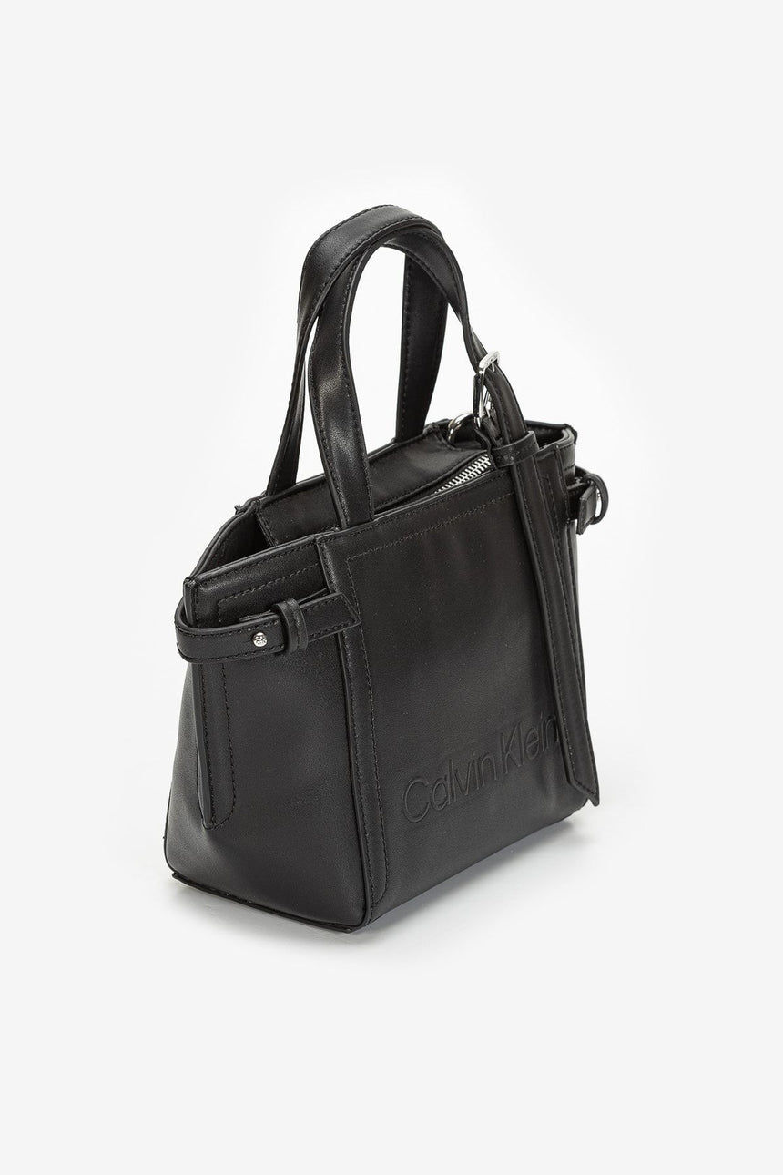 Calvin Klein Minimal Hardware Kadın El Çantası Black