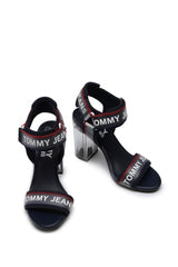 Tommy Hilfiger Pop Color Heeled Sandal Kadın Ayakkabı Twilight Navy